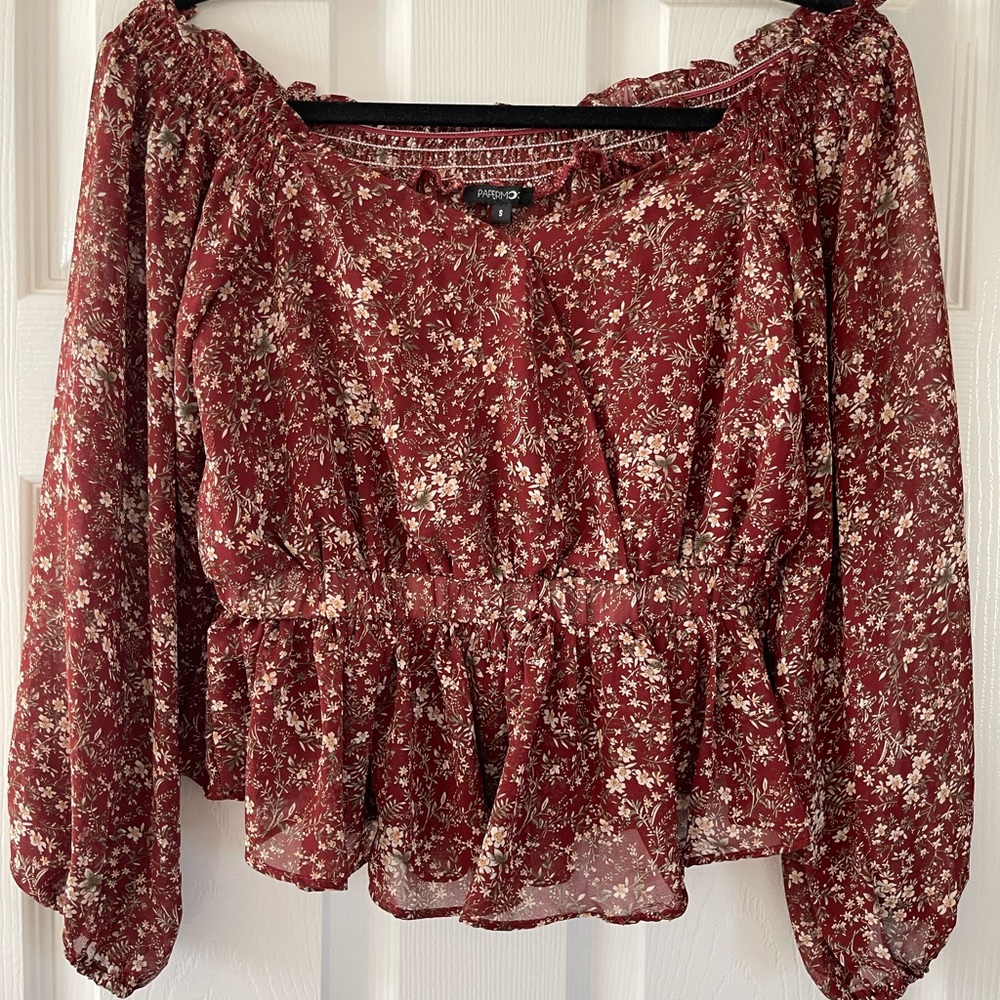 Cute floral top